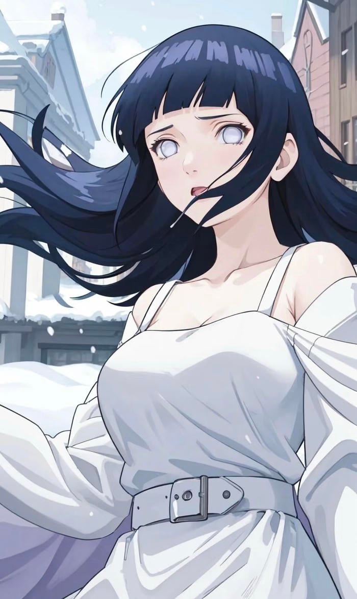 ảnh Hinata Hyuga ánh mắt cảm xúc