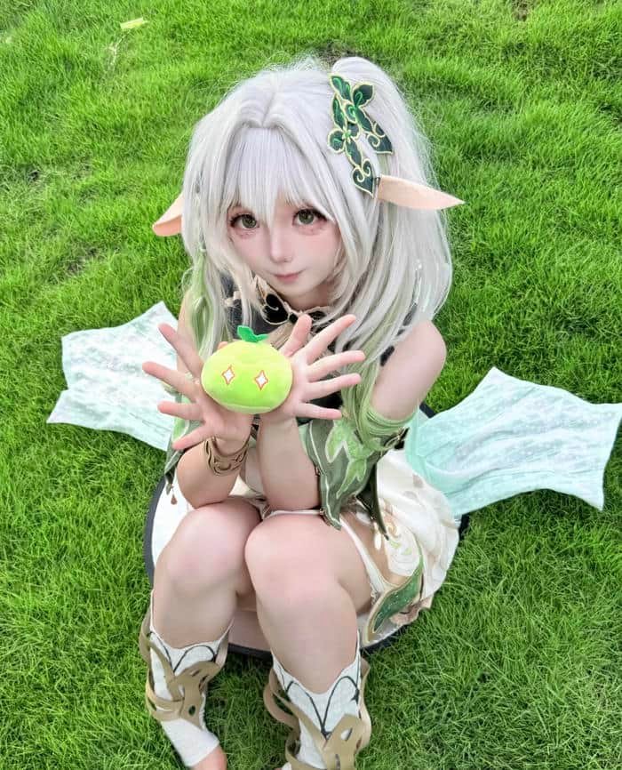 ảnh Nahida cosplay concept nghệ thuật