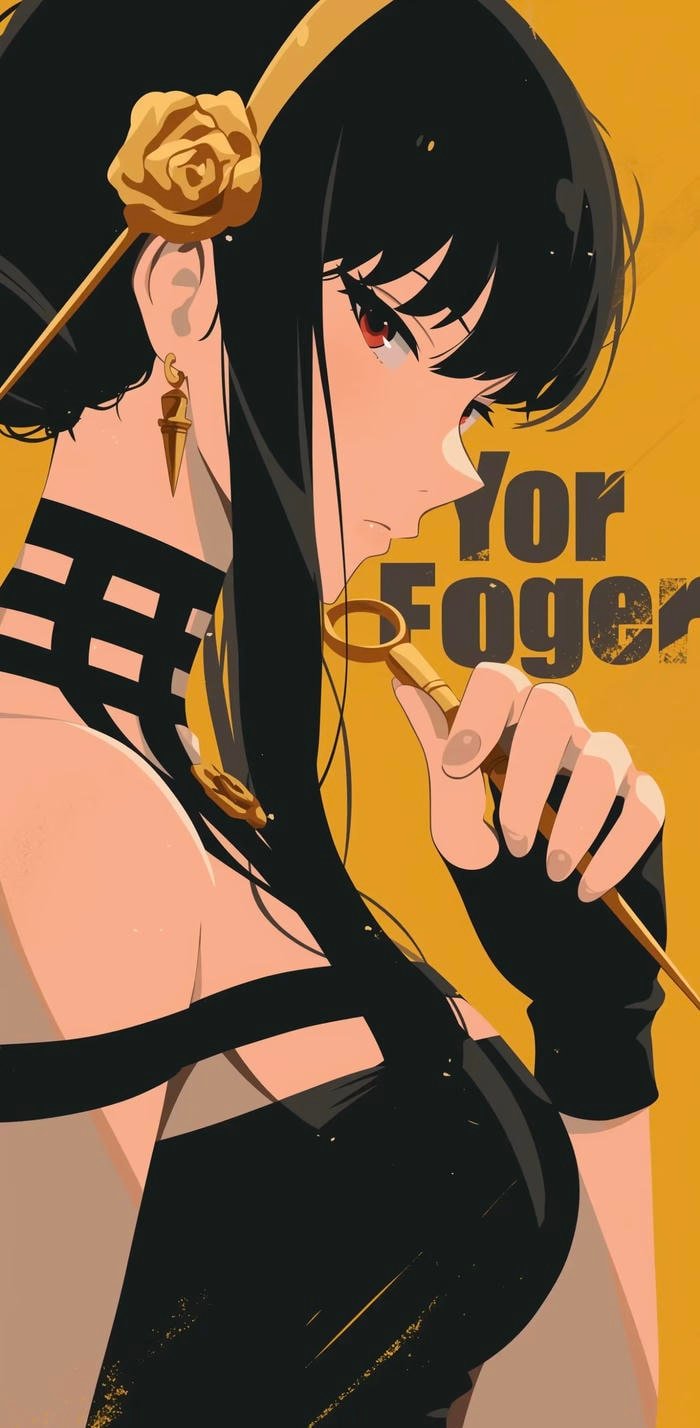 ảnh Yor Forger nữ sát thủ bí ẩn poster