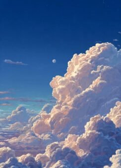 100+ Ảnh anime bầu trời 4K trong xanh, trời đêm cực đẹp - Homepage featured post