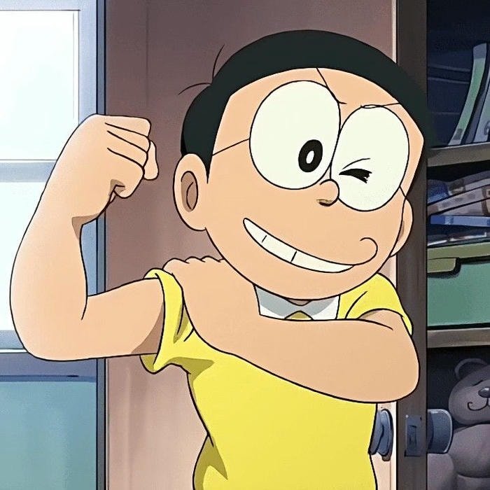 ảnh nobita vui nhộn hài hước