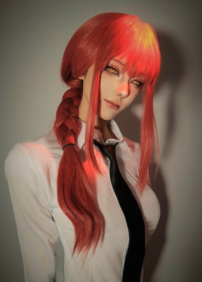 bộ ảnh Makima cosplay đẹp