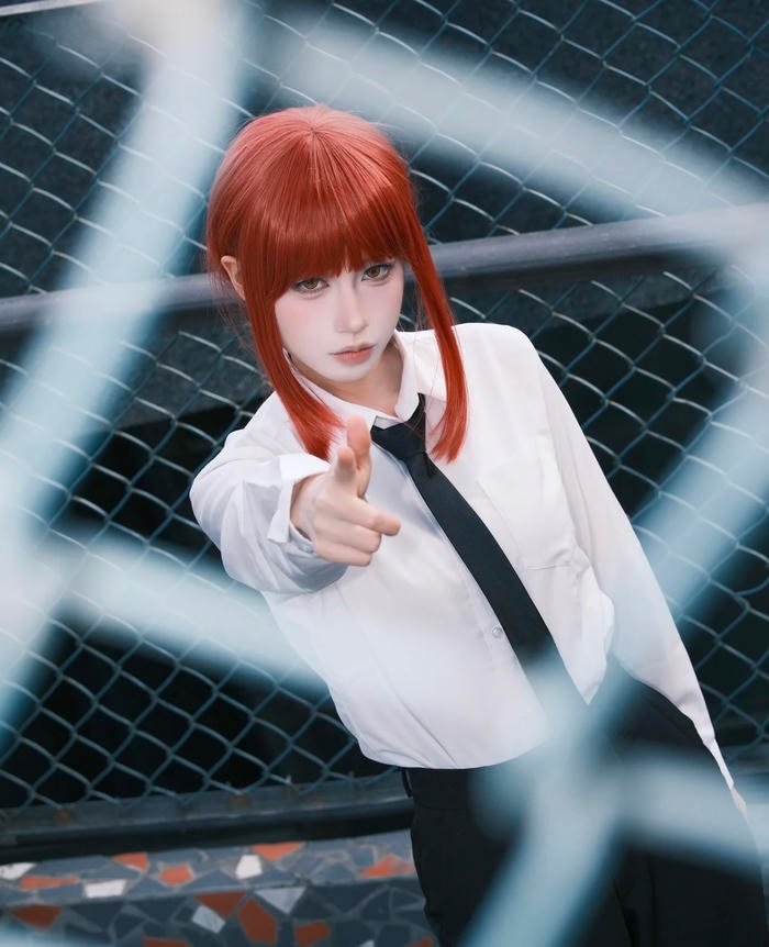 cosplay Makima theo manga