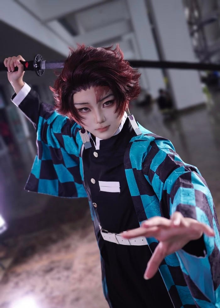 cosplay Tanjiro anime style HD