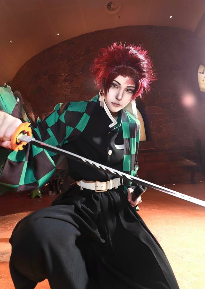 cosplay Tanjiro anime