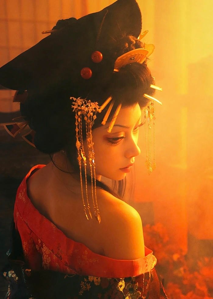 cosplayer Daki phong cách anime