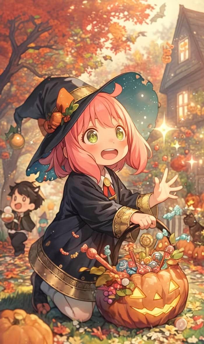 hình Anya Forger halloween