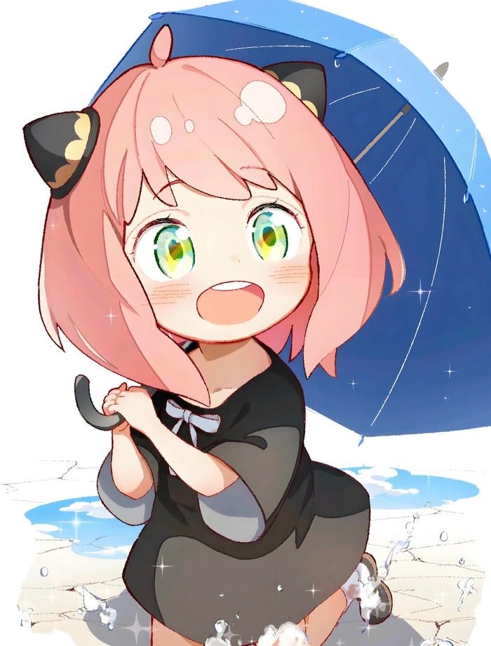 hình Anya Forger trong phim hoạt hình