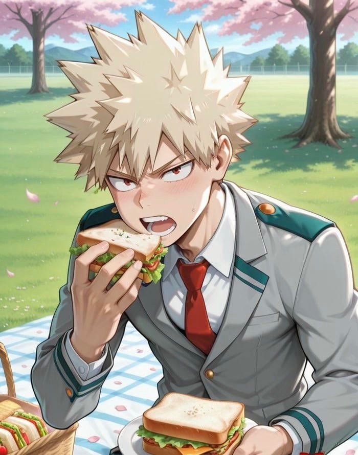 hình Bakugo anh hùng