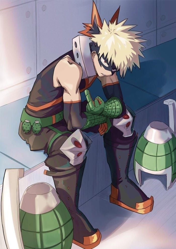 hình Bakugo sức mạnh Explosion