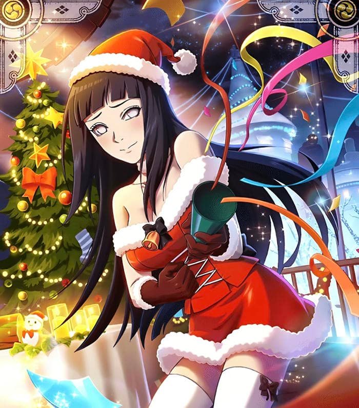 hình Hinata Hyuga concept christmas