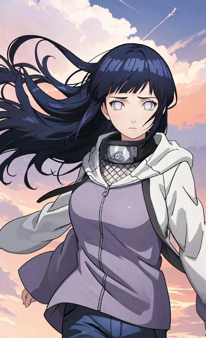 hình Hinata Hyuga phong cách cool