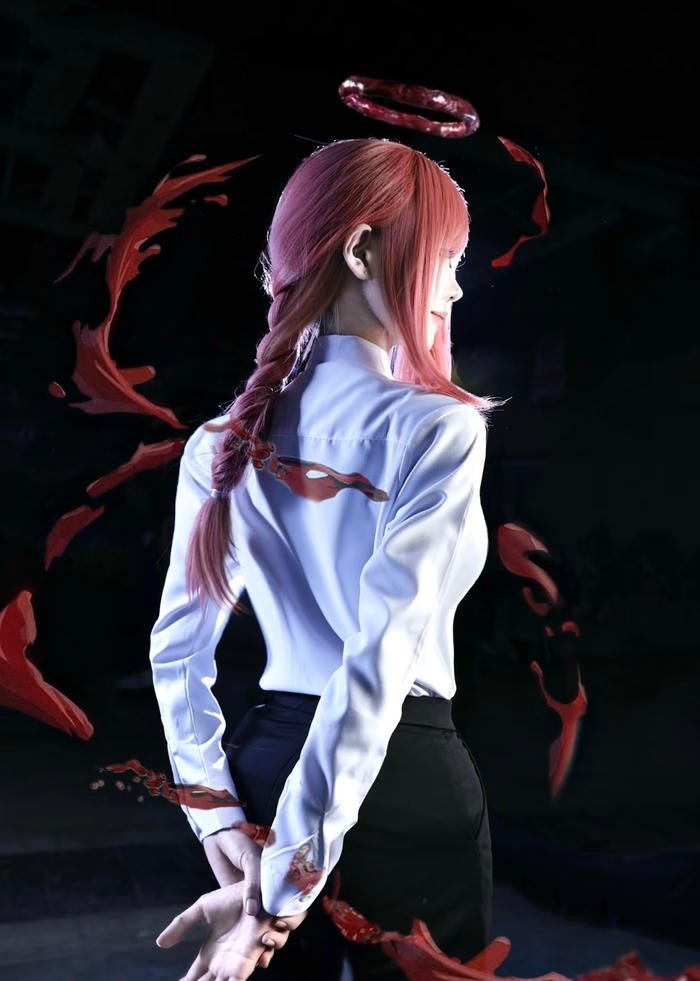 hình Makima cosplay 4K