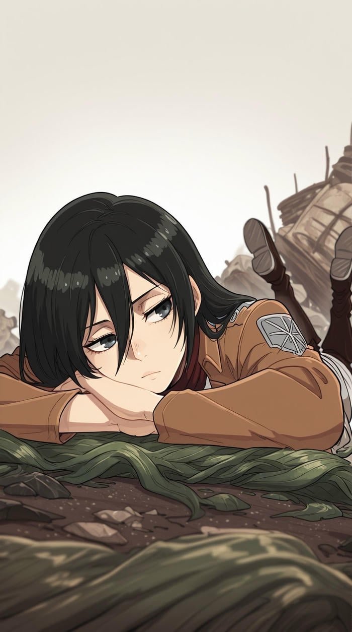 hình Mikasa đẹp ngầu