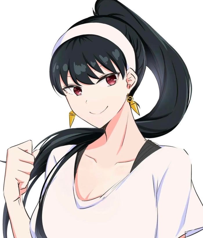 hình Yor Forger nụ cười hiền dịu