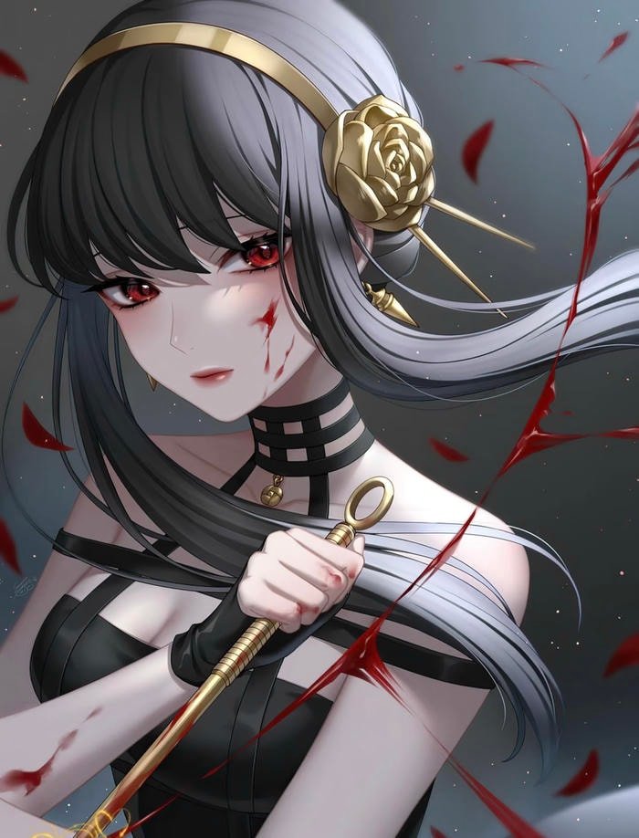 hình Yor Forger phong cách cool ngầu