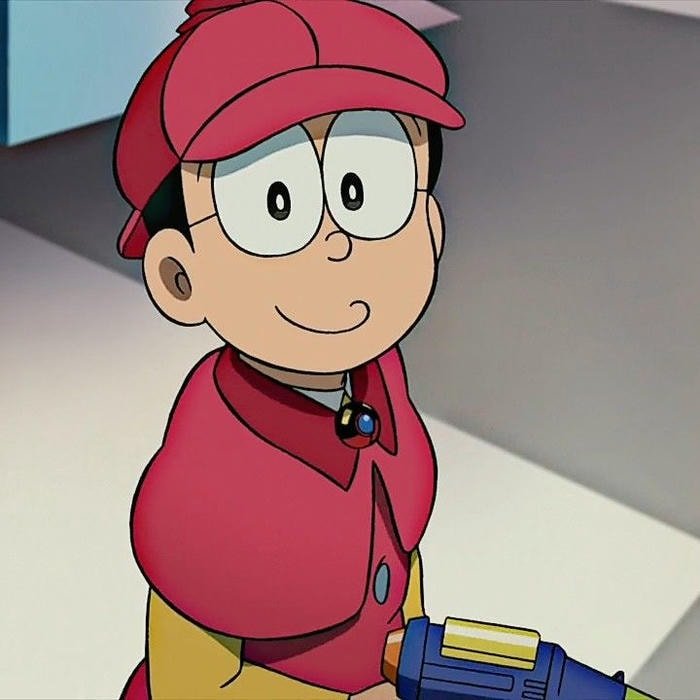 hình ảnh nobita đáng yêu mà hài