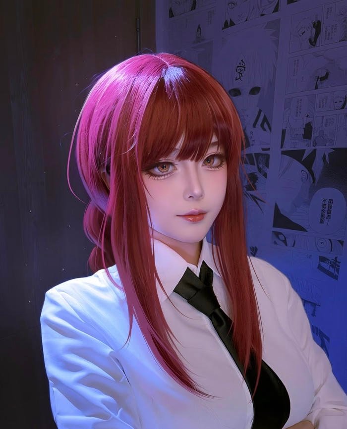 hình cosplay Makima chất lượng cao