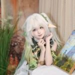 hình cosplay Nahida nhẹ nhàng