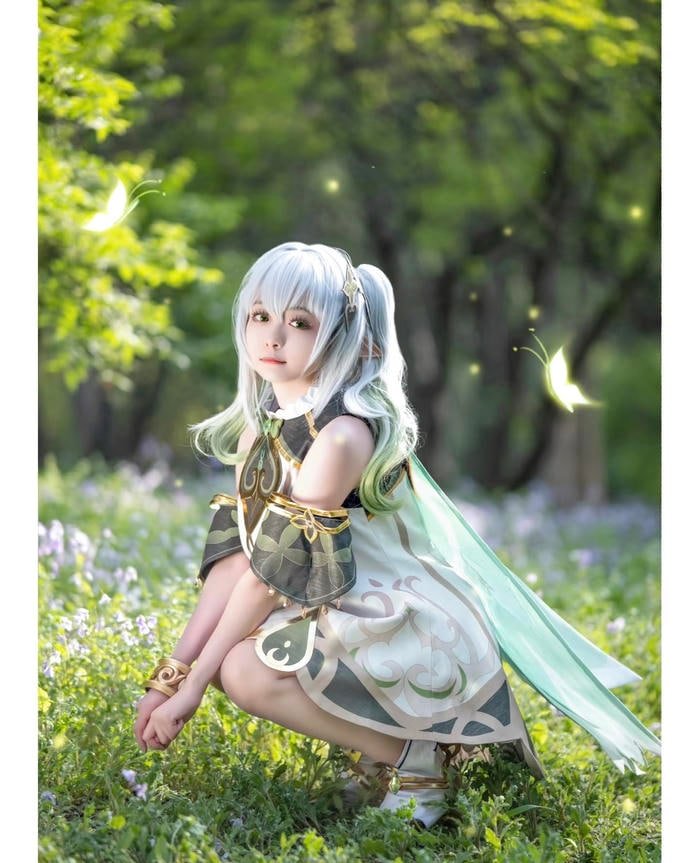 hình cosplay Nahida nữ anime