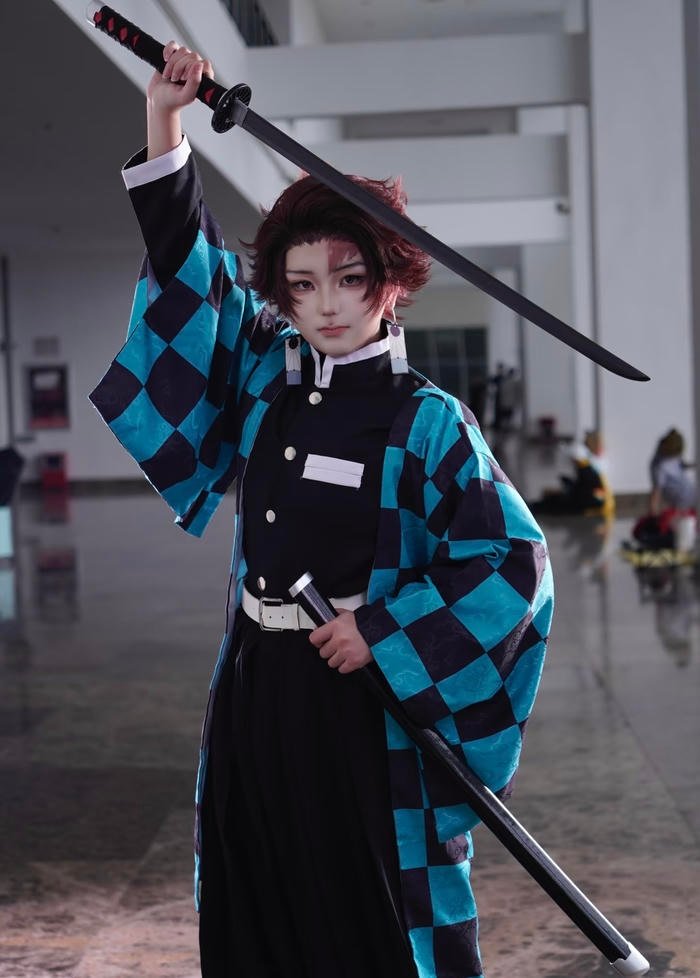 hình cosplay Tanjiro nam anime