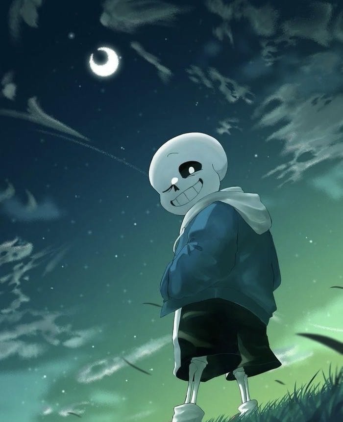 hình sans tạo dáng ngầu