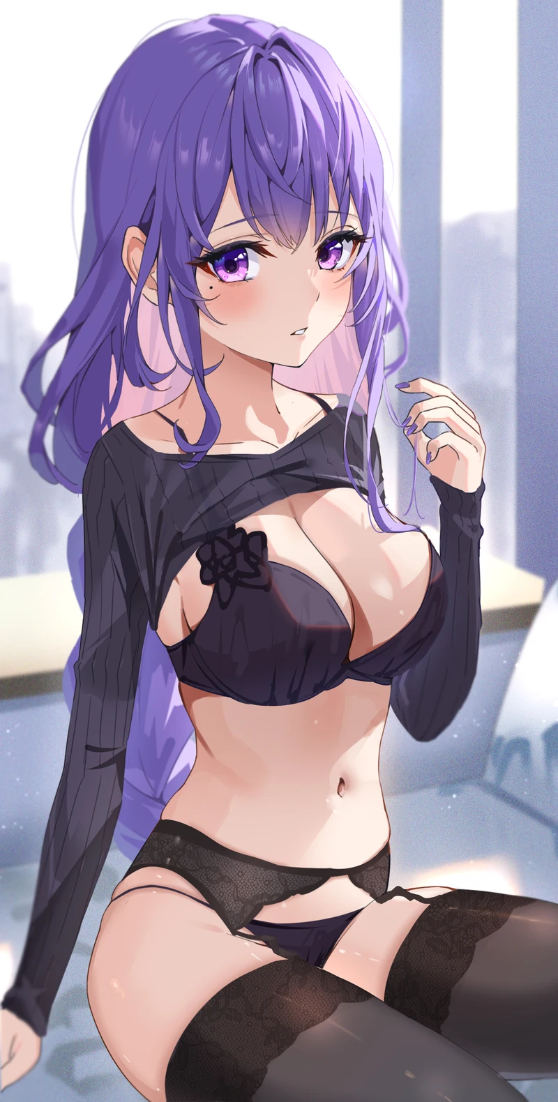 Ảnh Anime Khỏa Thân Trắng Muốt Mịn Màng