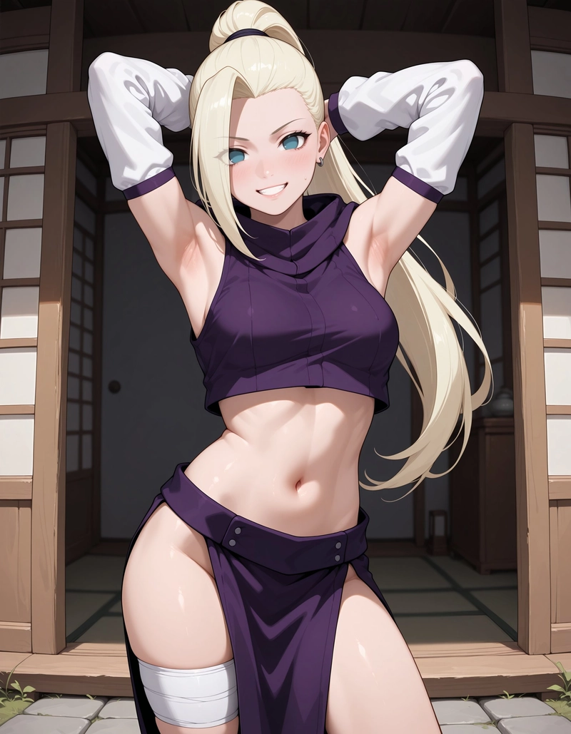Ảnh Ino Yamanaka hentai tư thế khiêu khích