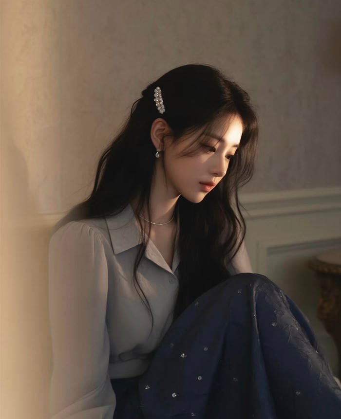 Ảnh gái xinh 2k3 gương mặt hài hòa khi tạo dáng