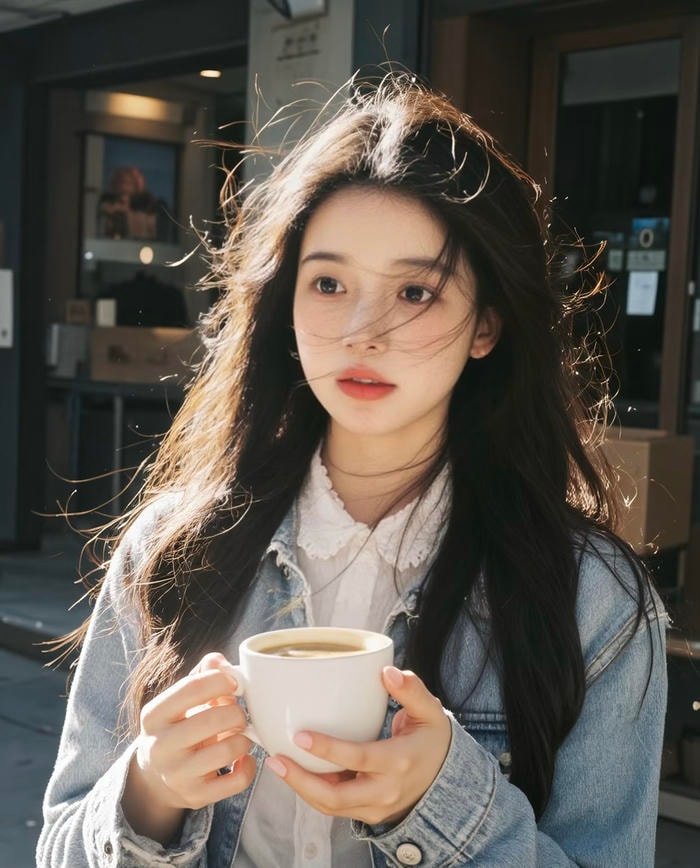 Ảnh gái xinh 2k4 ghi vẻ ngoài khiến khung hình sáng hơn