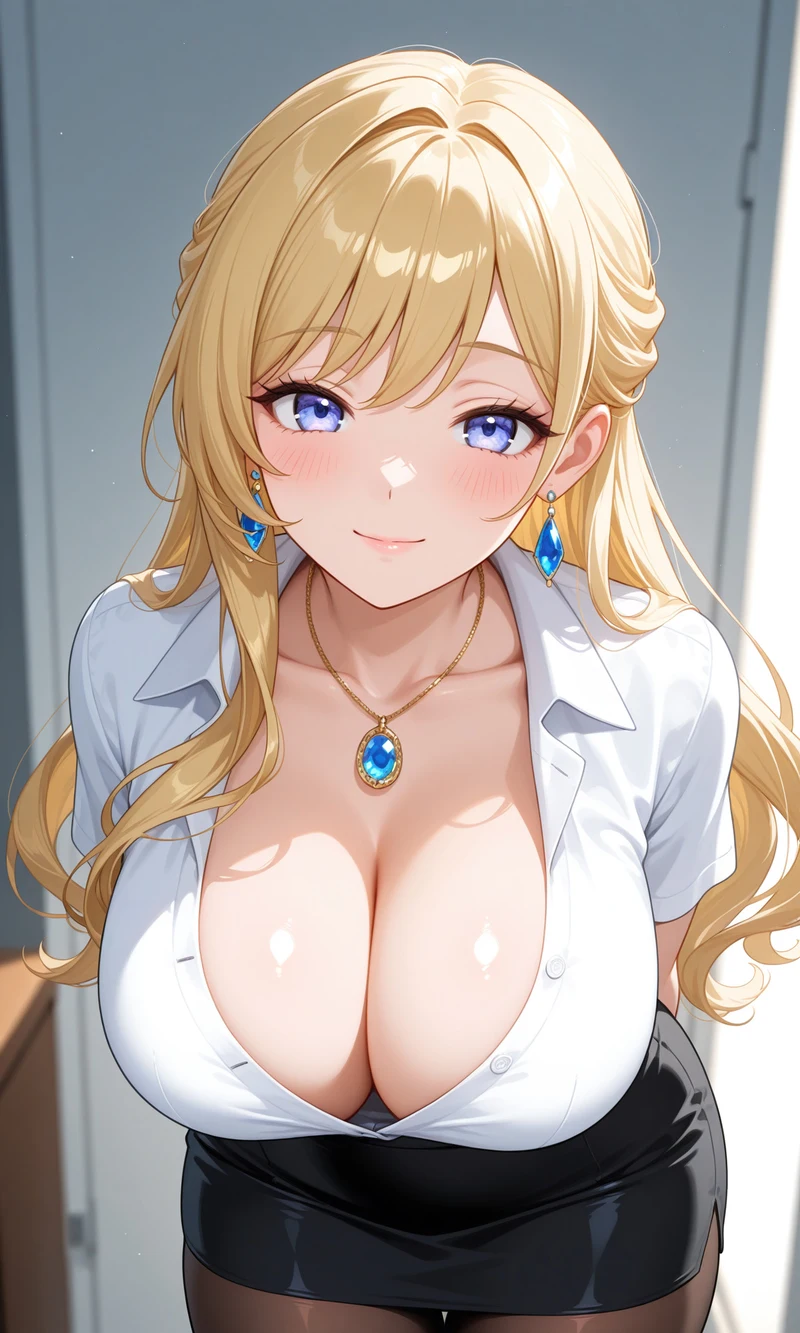 Anime gái vú to hình ảnh xinh đẹp mê hoặc