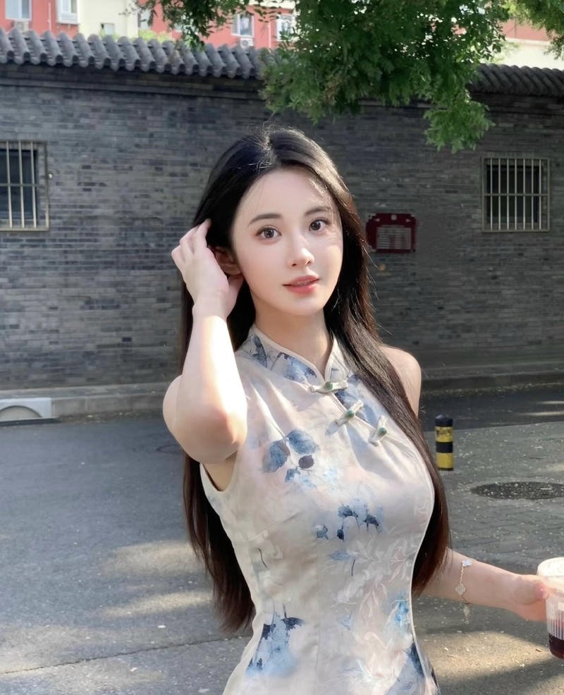 Bức gái xinh douyin mang nhan sắc sáng