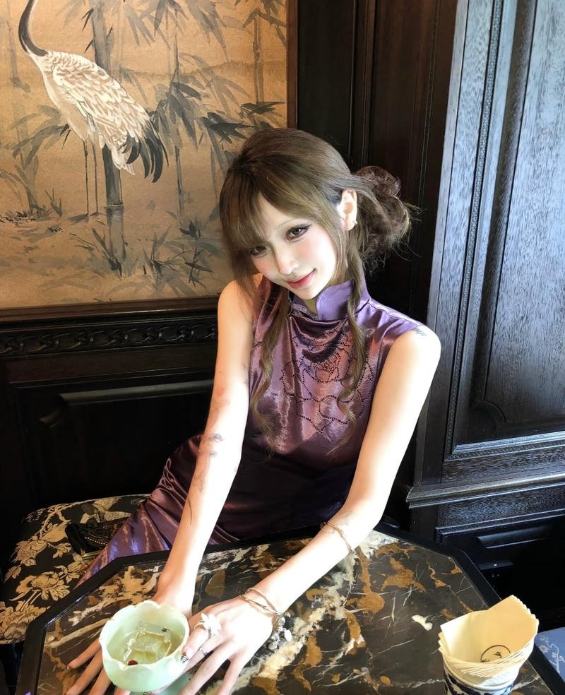 Bức gái xinh douyin mang vẻ đẹp dịu dàng