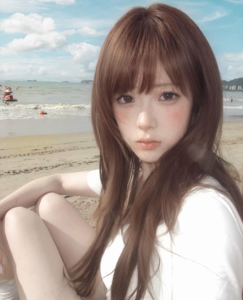 Bức gái xinh douyin thể hiện vẻ ngoài nổi bật