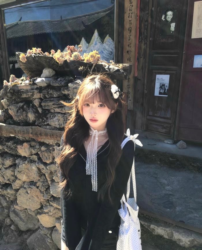 Gái xinh 2k11 tạo ấn tượng nhẹ nhàng không phô trương