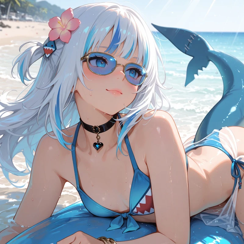 Gawr Gura hentai full ảnh không che