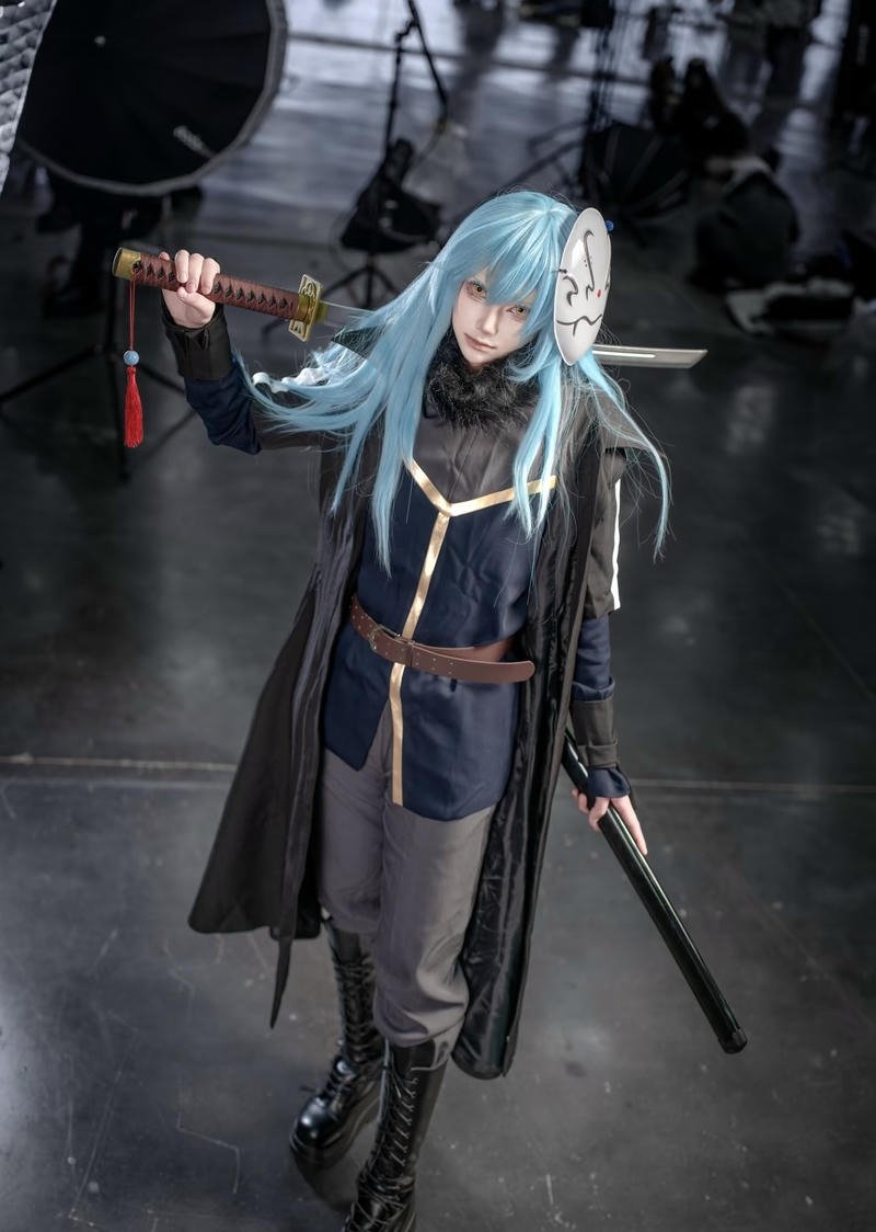 Hình Rimuru cosplay mang nét trẻ trung đầy năng lượng