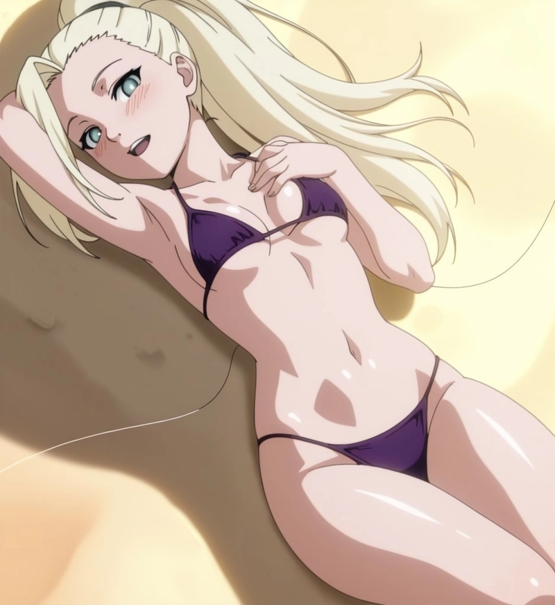 Hình ảnh Ino hentai tư thế nằm sexy