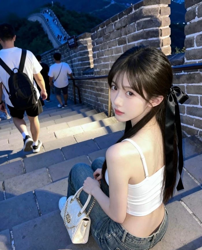 Hình ảnh gái xinh 2k2 thần sắc nổi bật trong khung