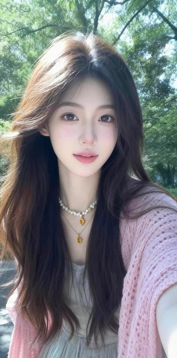 Hình ảnh gái xinh 2k2 thần thái tự nhiên khi chụp