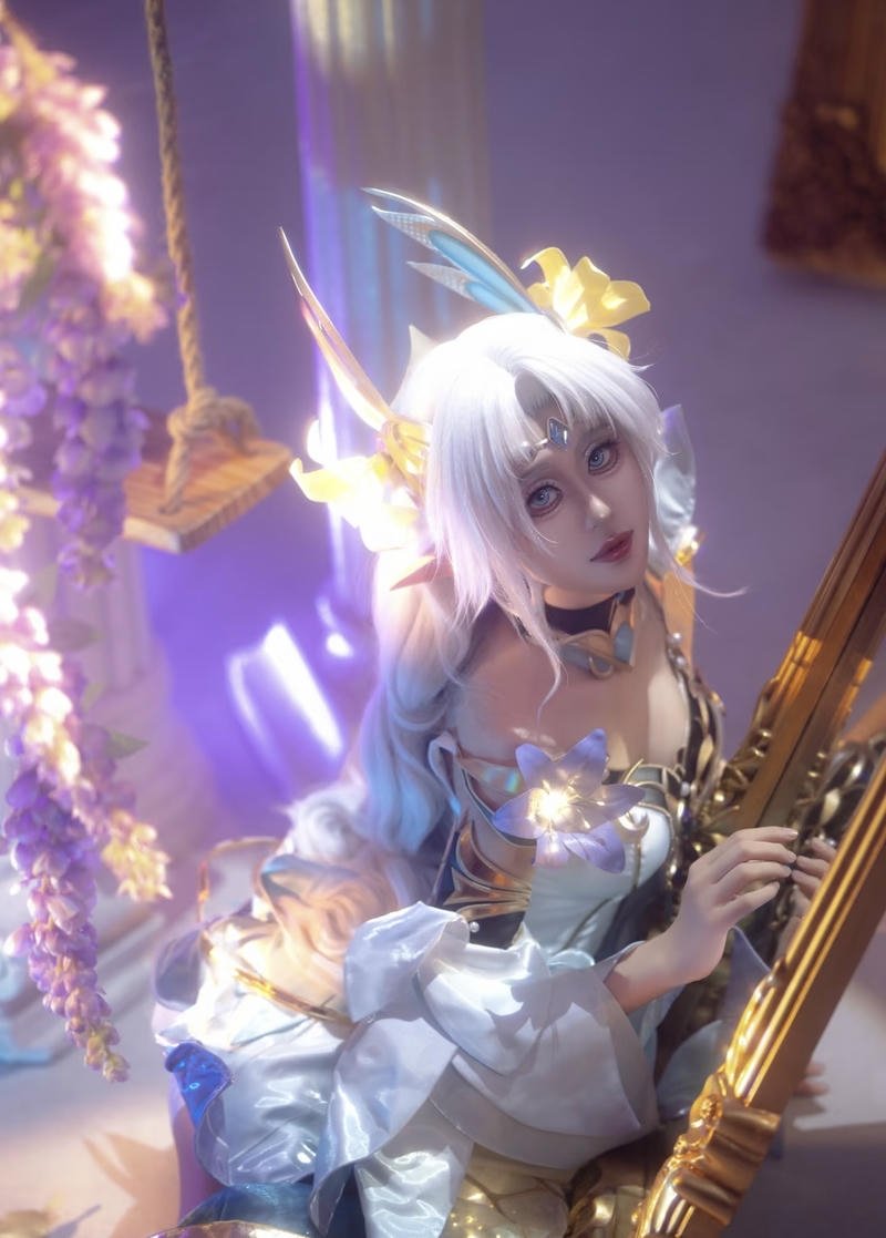 Hình cosplay Điêu Thuyền cùng vẻ đẹp kiều diễm