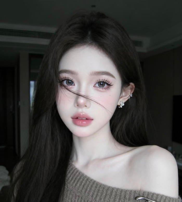 Hình gái xinh 2k2 diện váy xinh pose ảnh tự nhiên