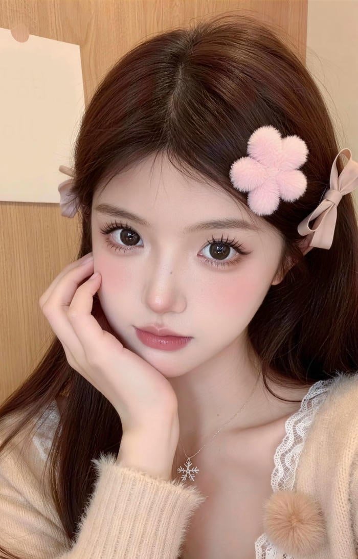 Hình gái xinh 2k5 tạo kiểu tự nhiên giữa khung cảnh