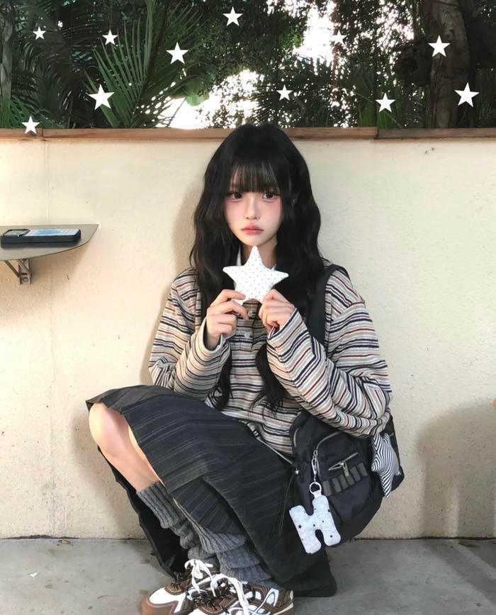 Khoảnh khắc gái xinh 2k10 vui tươi đúng lứa tuổi