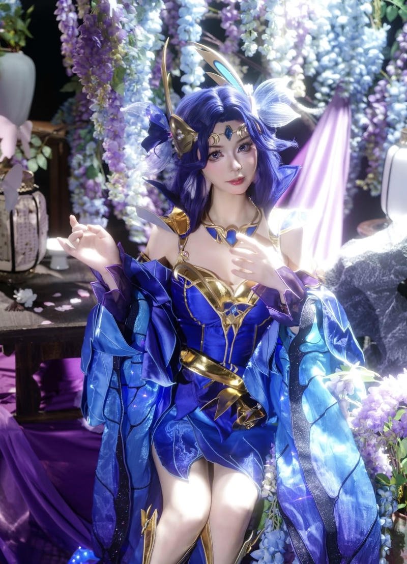 Nhân vật cosplay Điêu Thuyền hình ảnh mỹ nhân