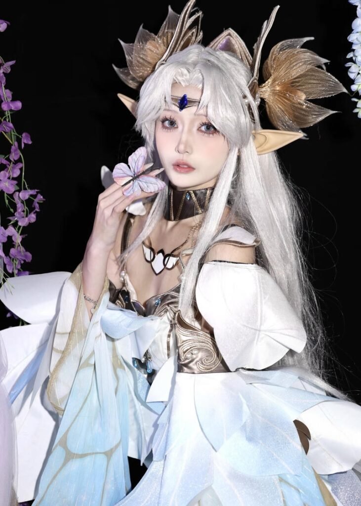 Nhân vật cosplay Điêu Thuyền hình tượng giai nhân cổ
