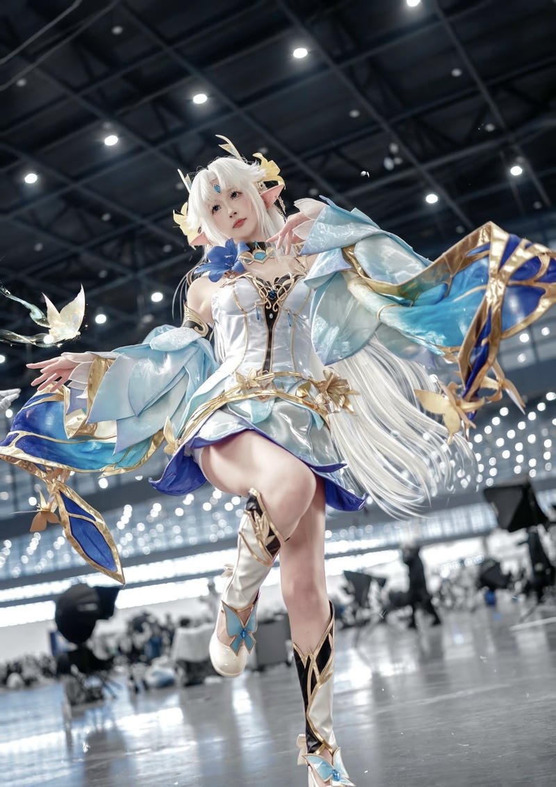 Nhân vật cosplay Điêu Thuyền phong cách nghệ thuật