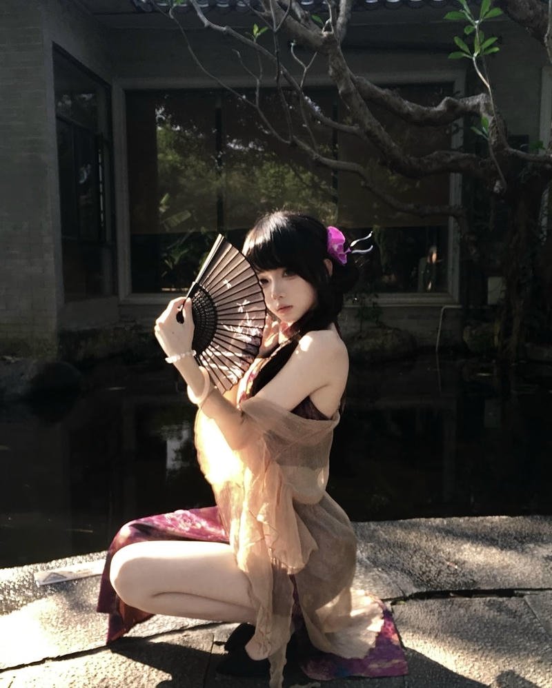 Nhân vật gái xinh douyin nổi bật với khuôn mặt