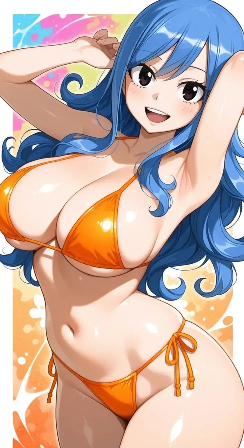 ảnh Juvia hentai gợi cảm không che