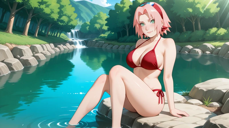 ảnh Sakura hentai quyến rũ mạnh mẽ